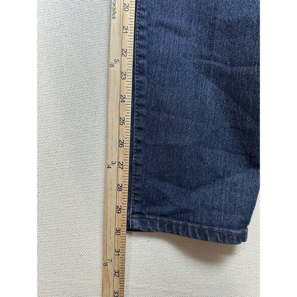 Code Bleu Jeans Womens Size 14 Inseam 30 Veronique Skinny Jeans Bling Preppy - Picture 12 of 16